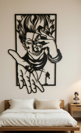 Hisoka Hunter x Hunter Metal Wall Art