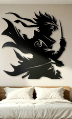 Shadow Warrior - Naruto Shinobi Metal Wall Art