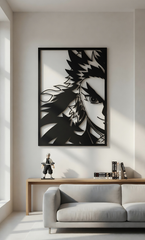 Rengoku Flame Hashira - Demon Slayer Metal Wall Art