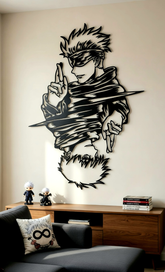 Infinity Within - Gojo Satoru Jujutsu Kaisen Metal Wall Art
