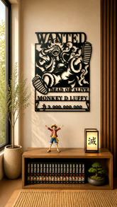 Luffy Wanted - One Piece