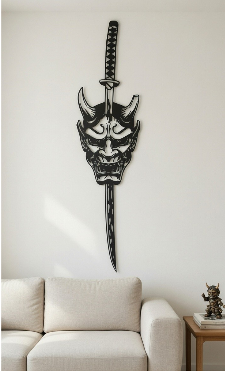 Blade of Fury - Metal Wall Art