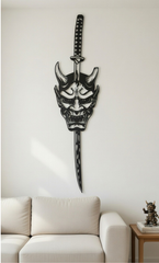 Blade of Fury - Metal Wall Art