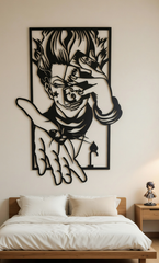 Hisoka Hunter x Hunter Metal Wall Art