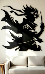 Shadow Warrior - Naruto Shinobi Metal Wall Art