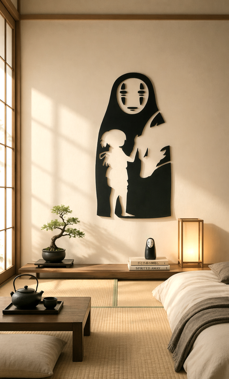 No-Face & Chihiro – Spirited Away