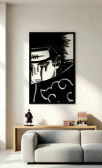 Path of Pain - Akatsuki Naruto Metal Wall Art