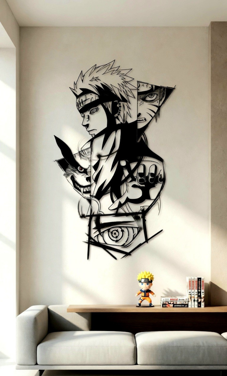 Naruto Legacy Metal Wall Art