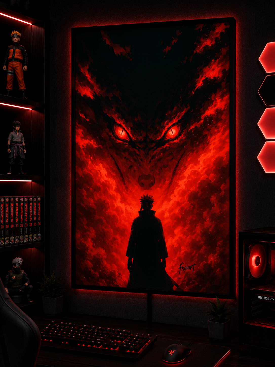 Red Kurama | Naruto Shippuden